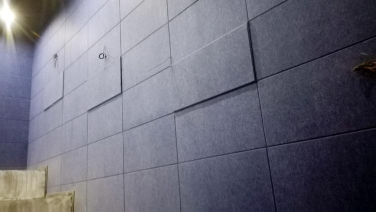 廣東清遠電影院防火聚酯纖維吸音板聲學(xué)工程