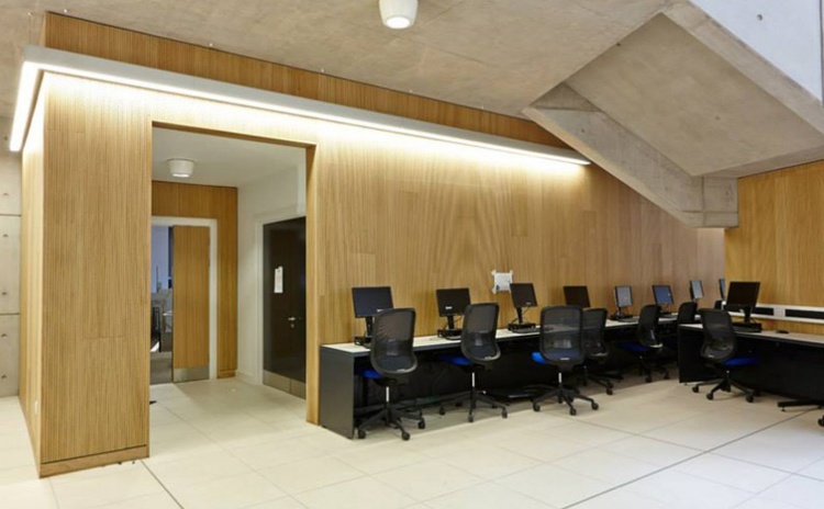 湖南益陽(yáng)計(jì)算機(jī)機(jī)房防火吸音板聲學(xué)工程-1