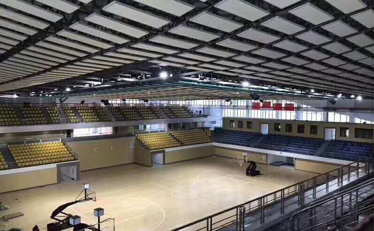 河南安陽籃球館空間吸聲體聲學(xué)工程-1 河南安陽籃球館空間吸聲體聲學(xué)工程-1