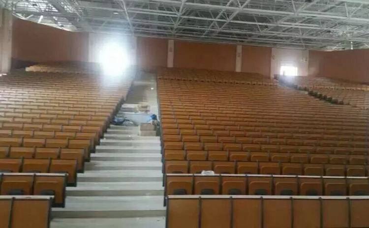 湖南湘西大禮堂報告廳a級玻鎂吸音板聲學(xué)工程-1