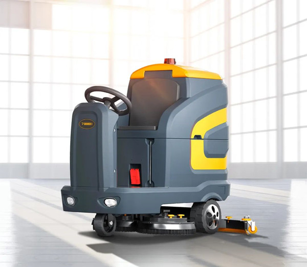 河南鄭州地區(qū)客戶采購橙犀洗地機