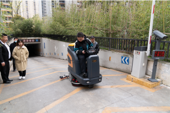 萬科物業(yè)成功采購了橙犀洗地機